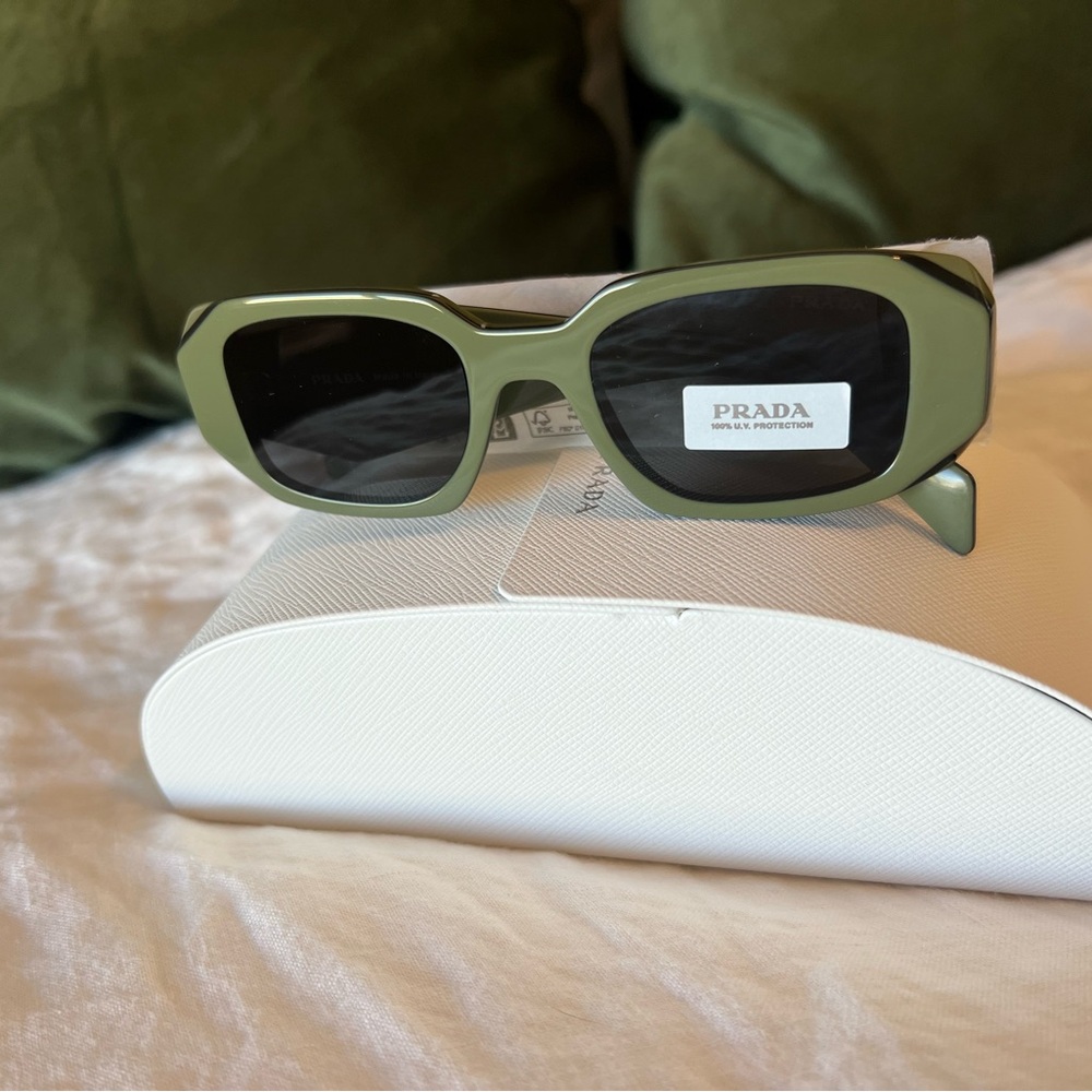 Prada Symbole sunglasses in green